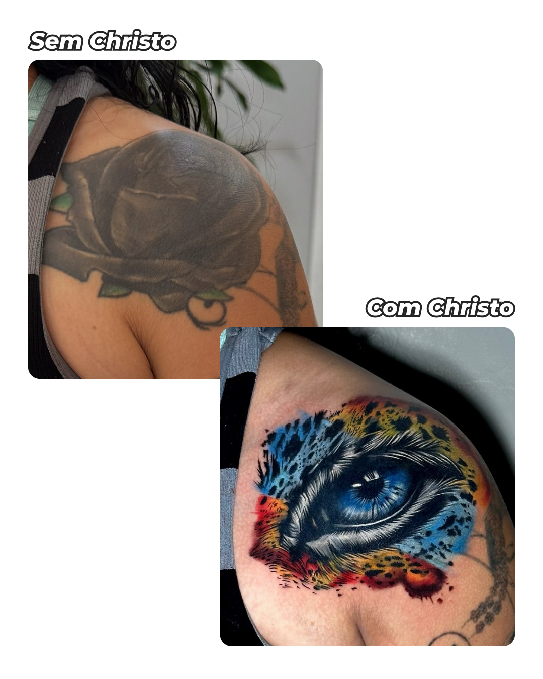 cobertura de tatuagem, cobertura de tatuagem masculina e feminina, cobrir tatuagem no braço, tatuagens cobrir cicatrizes, tatuagem cobertura, reformas de tattoo, Samara christo tattoo - 28